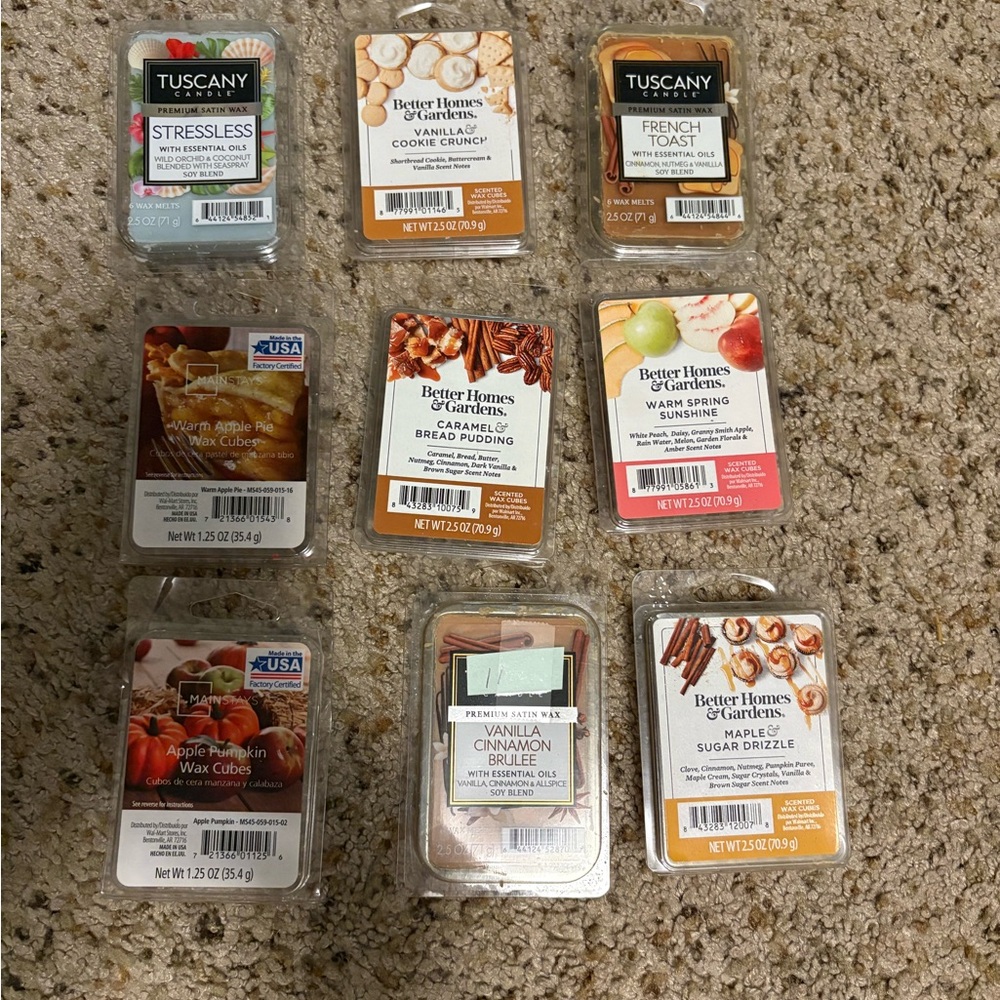 Assorted Scented Wax Melts Collection